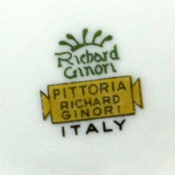 Magnificent Richard Ginori Pittoria Italy Floral China Jardiniere ...