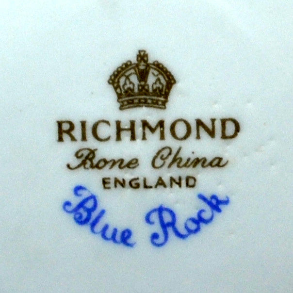 Richmond China Blue Rock Large Teapot