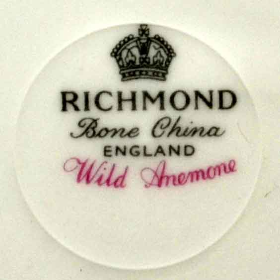 Richmond China Wild Anemone marks