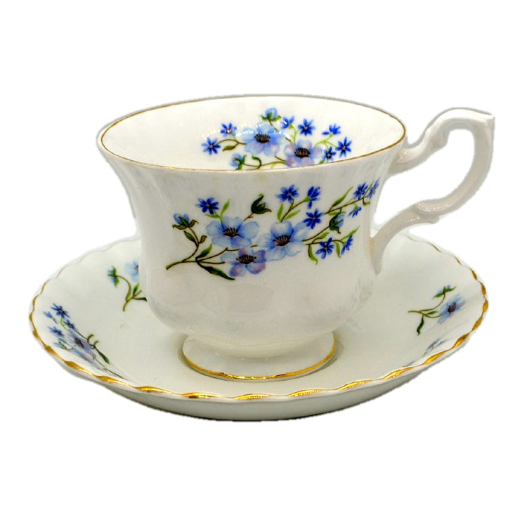 Richmond China Blue Rock Teacup and Saucer