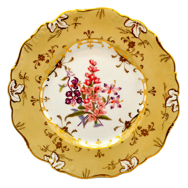 Antique John Ridgway China Gloucester Shape Dessert Plate 1814-1830 No2