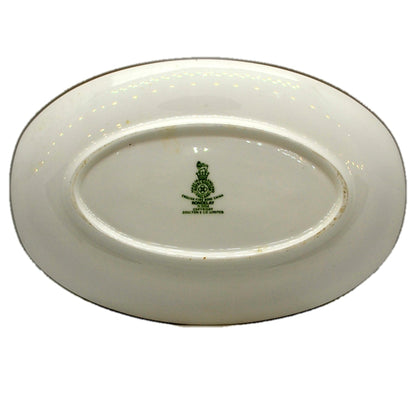 Royal Doulton China Rondelay H 5004 8-inch Gravy Boat Saucer