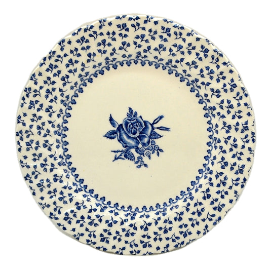 Royal Victoria Rose Bouquet Ironstone China Side Plate