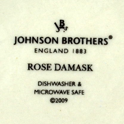 Johnson Brothers China Mark 2009