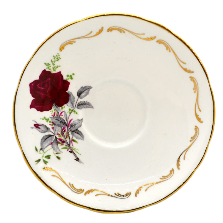 Royal Stafford China Roses to Remember  2072  Saucer