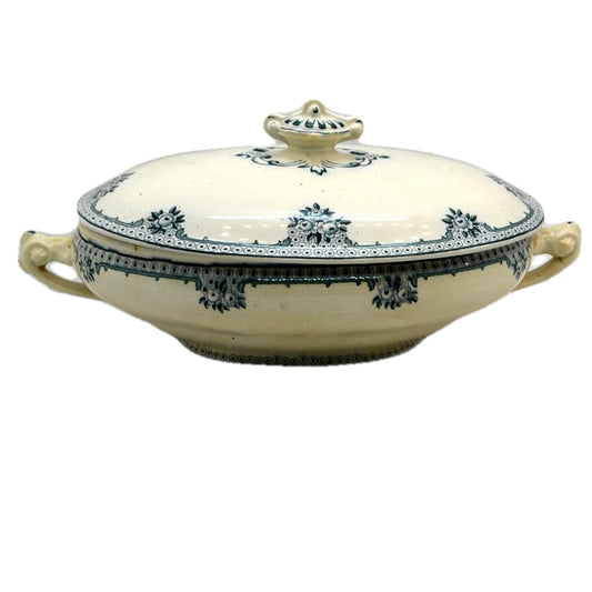 Antique oval lidded tureen c1912