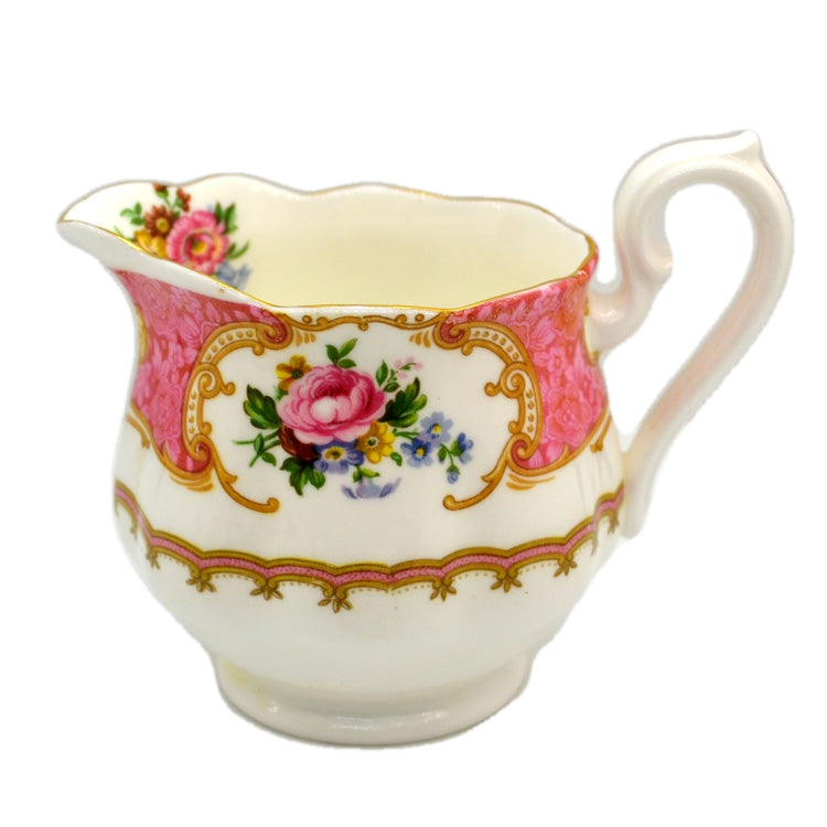 Royal Albert China Lady Carlyle Milk Jug