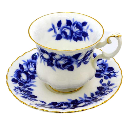 royal albert china aristocrat blue and white china