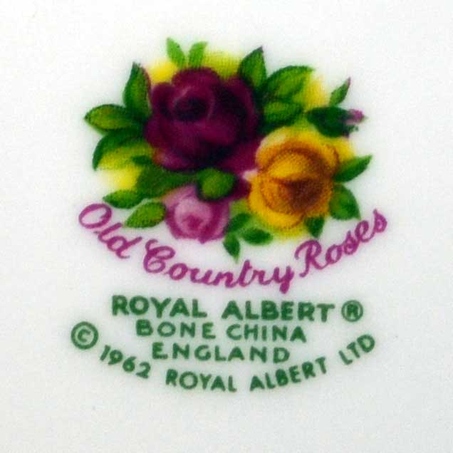 old country rose china marks