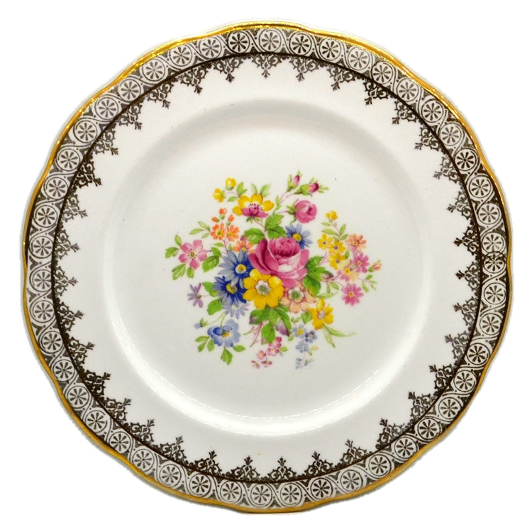 Antique Royal Albert Crown Floral China Plate