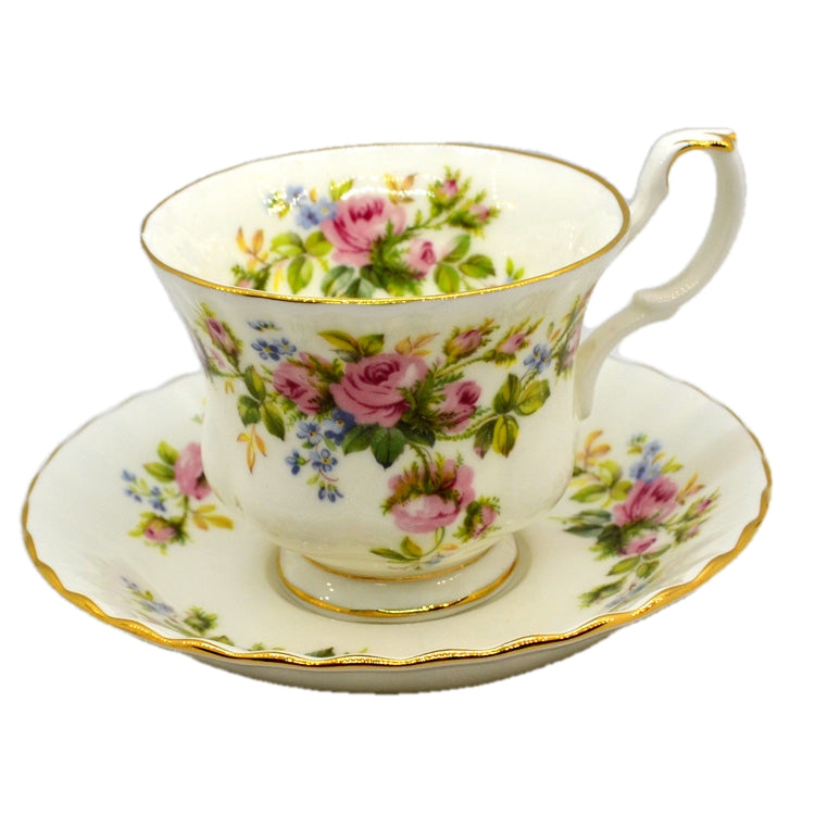 Royal albert bone china moss outlet rose