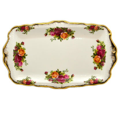 Royal Albert Old Country Roses China Cake Tray