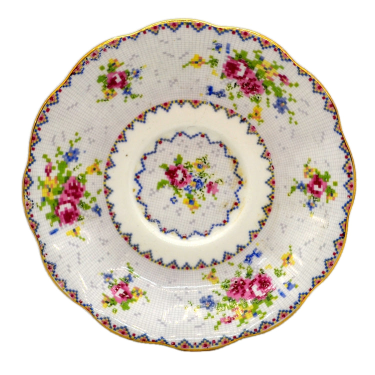 Royal Albert Petit Point China Saucer