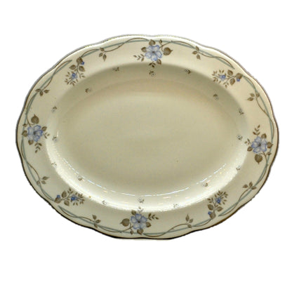 Royal Albert China Satin Rose Oval Serving Platter