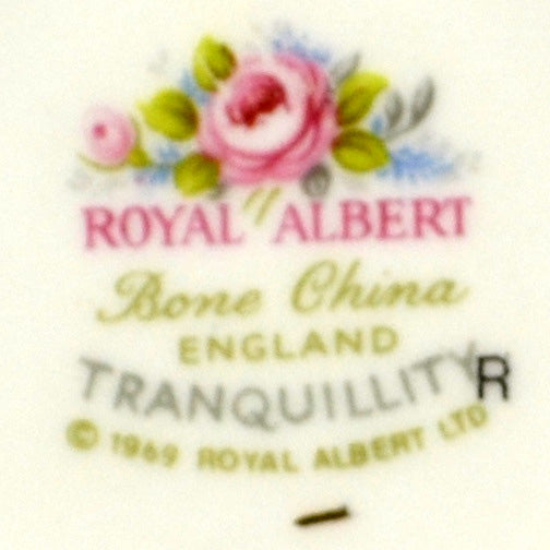 Royal Albert China Tranquillity Mark