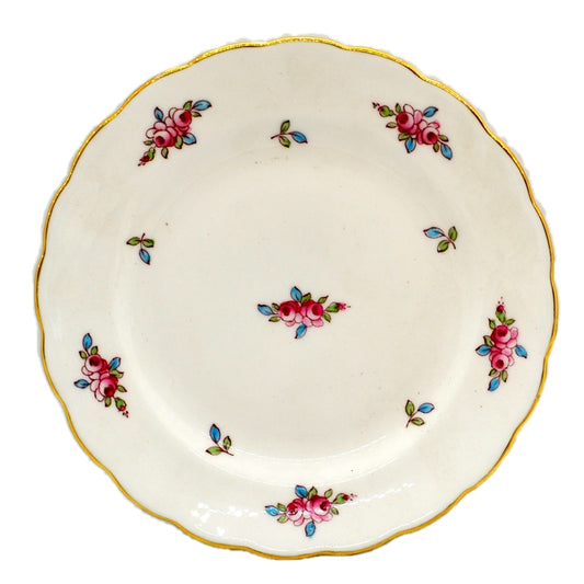 Royal Chelsea Pattern 1433 Pink Rose Bud Floral China 6.25-inch Side Plate