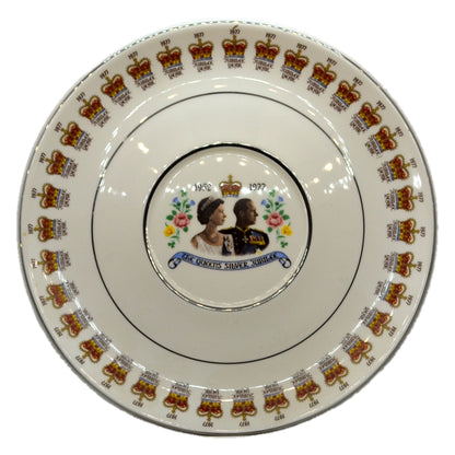 Royal China 1977 Silver Jubilee Charger Plate