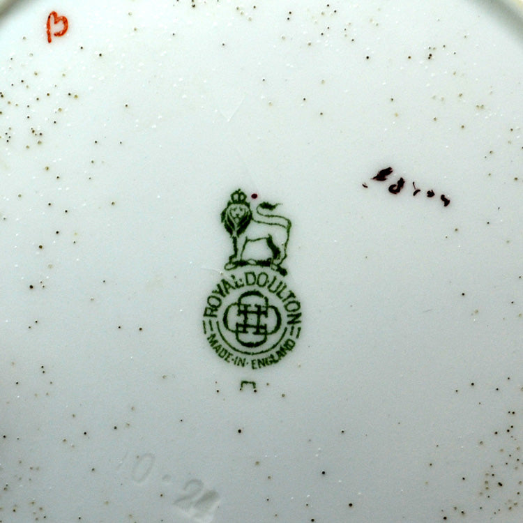 Royal Doulton china mark E3804 side plate 1924