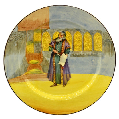 Royal Doulton Shylock D3596 China Plate 1929