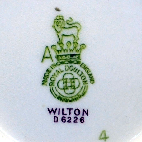 D6226 Royal doulton vintage china marks