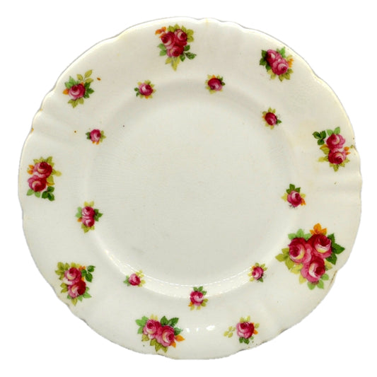 Antique Royal Doulton Floral China Side Plates Queen Anne's Mansions Hotel