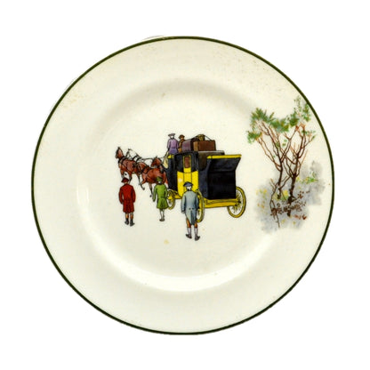 Royal Doulton Coaching Days E3804 side plate 1924