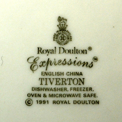 Royal Doulton  Expressions Tiverton China Mark