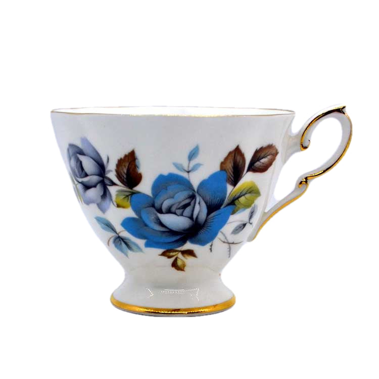 royal standard bone china post war blue mist tea cups