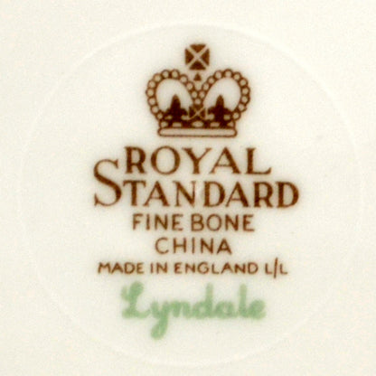 Royal Standard Floral China Lyndale china mark