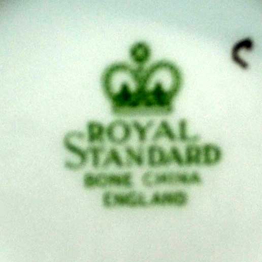 Royal Standard floral china marks