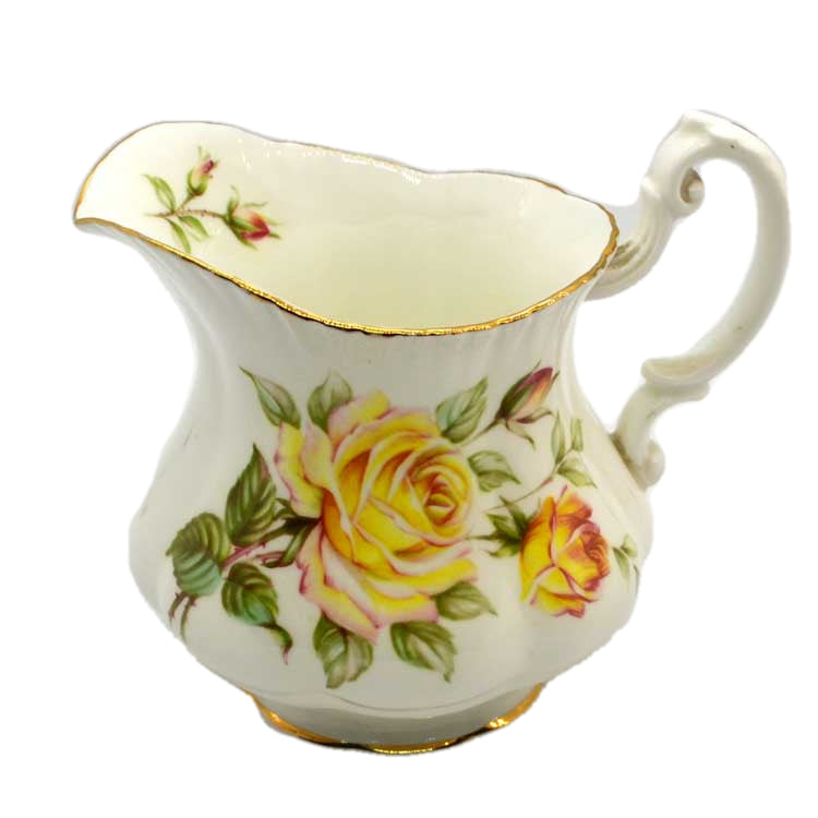 Royal Standard floral china milk jug