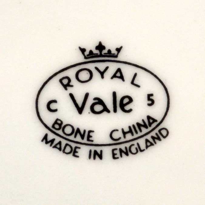Royal Vale Floral China Mark