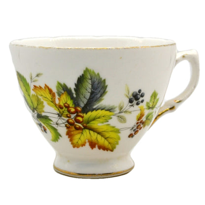 Royal Vale Ridgway China Floral Teacup pattern 8224