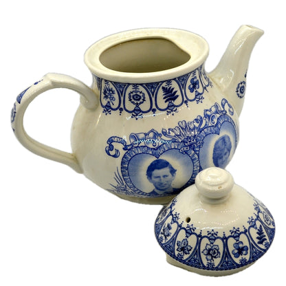 James Broadhurst Charles & Dianna Royal Wedding China Teapot