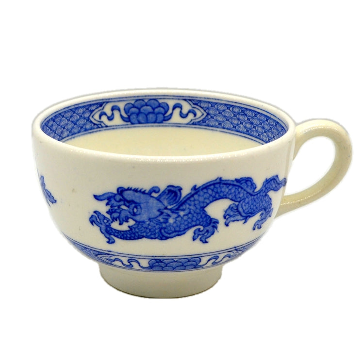 Royal Worcester China Blue Dragon Teacup