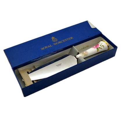 Royal Worcester Royal Garden Boxed Cake Slice