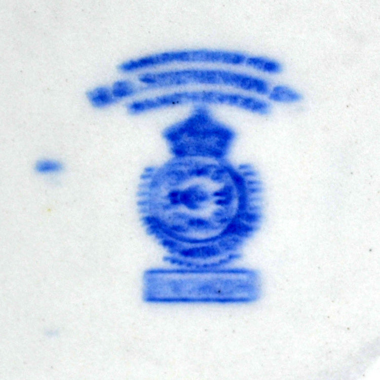 Large Royal Worcester China Bowpot Pattern Serving Platter