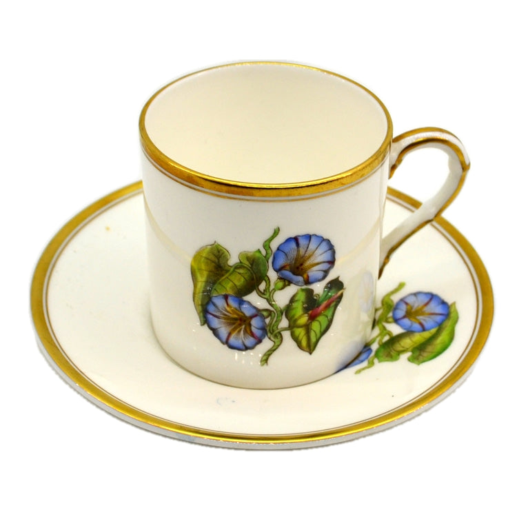 Royal Worcester China Convulvulus Cup and Saucer 1959