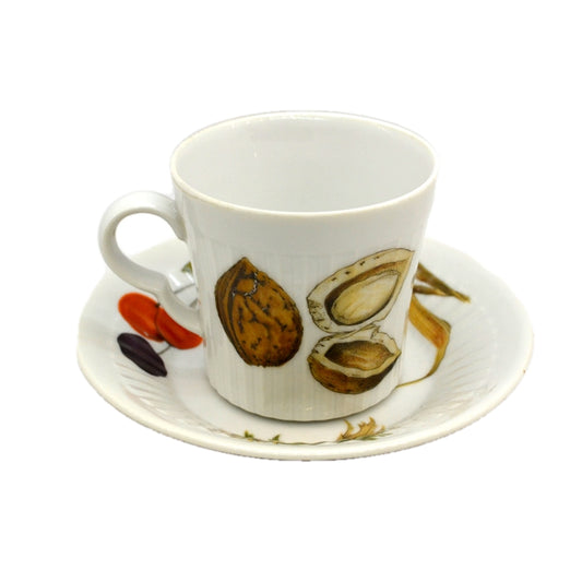Royal Worcester China Wild Harvest Demmitasse Cup and Saucer