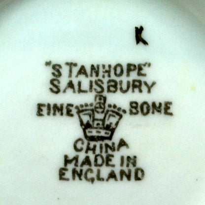 Salisbury China Stanhope china mark