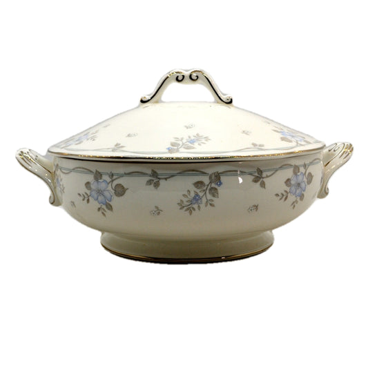 Royal Albert China Satin Rose Lidded Tureen