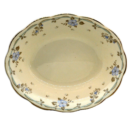 Royal Albert China Satin Rose Oval Serving Dish