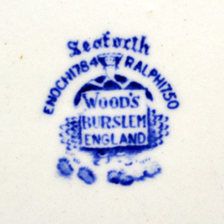 Wood & Sons Seaforth Blue and White China 