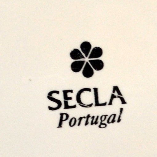 Vintage Secla Portugal China Large Oval Platter
