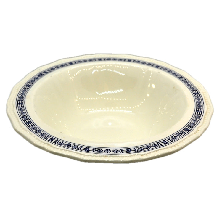 Kensington Ironstone Blue and White Onion China serving Bowl