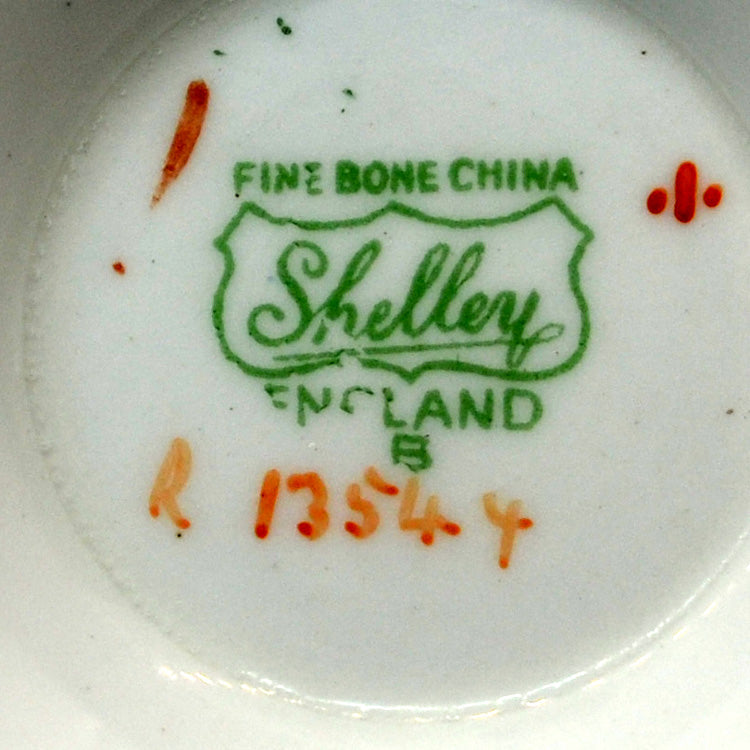 Vintage Shelley Harebell 13544 Floral China marks