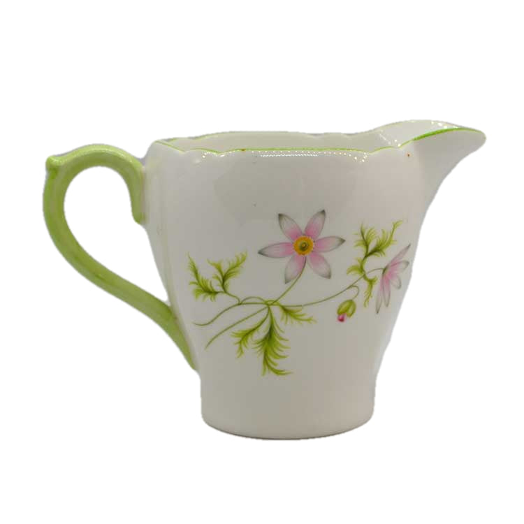 Shelley wild anemone 13977 floral milk jug