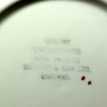 Shorter and Sons China mark