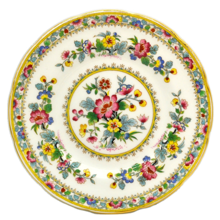 Coalport China Ming Rose Side PlateCoalport China Ming Rose Side Plate Indent Rim