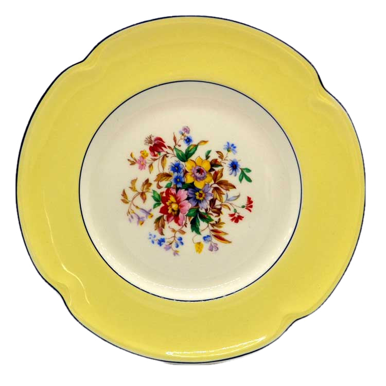 pareek china yellow johnson bros side plate